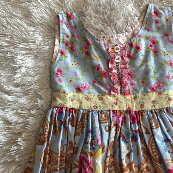 Matilda Jane Platinum Sleeveless Dress - Picture 2 of 4